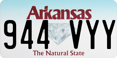 AR license plate 944VYY