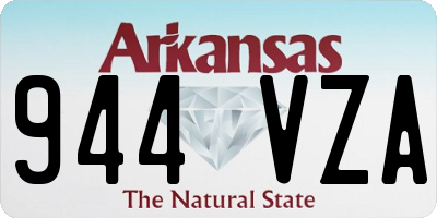 AR license plate 944VZA