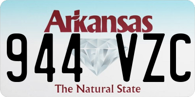 AR license plate 944VZC