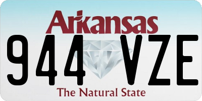 AR license plate 944VZE