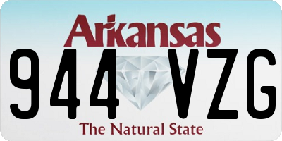 AR license plate 944VZG