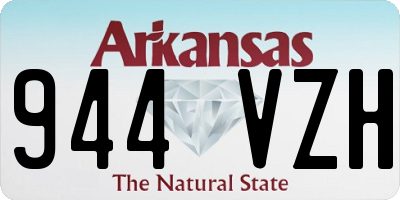 AR license plate 944VZH
