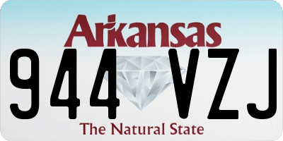 AR license plate 944VZJ