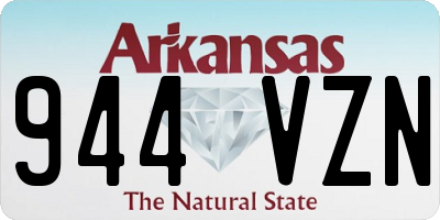 AR license plate 944VZN