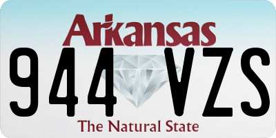 AR license plate 944VZS