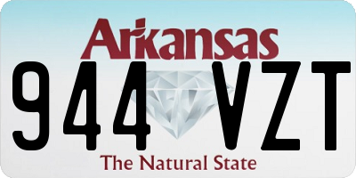 AR license plate 944VZT