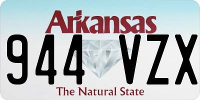AR license plate 944VZX