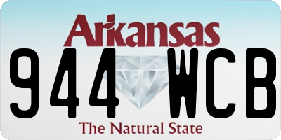 AR license plate 944WCB
