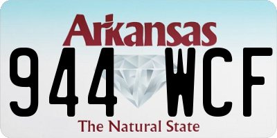 AR license plate 944WCF