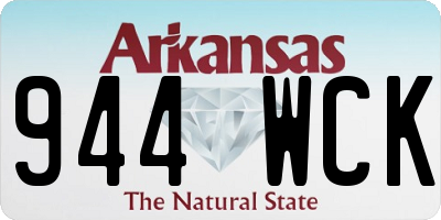 AR license plate 944WCK