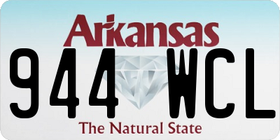 AR license plate 944WCL
