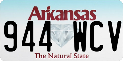 AR license plate 944WCV