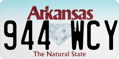 AR license plate 944WCY