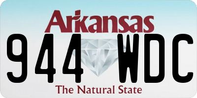 AR license plate 944WDC