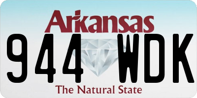 AR license plate 944WDK
