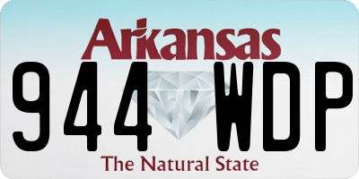 AR license plate 944WDP