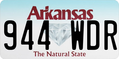 AR license plate 944WDR