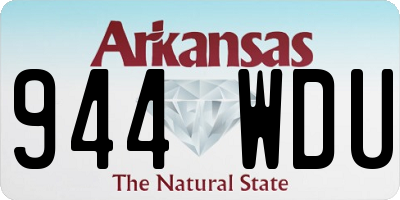 AR license plate 944WDU