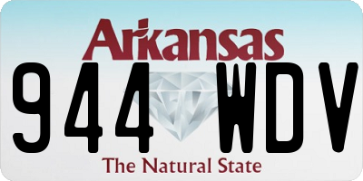 AR license plate 944WDV