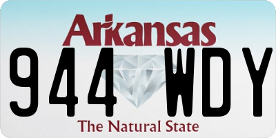 AR license plate 944WDY
