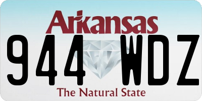 AR license plate 944WDZ