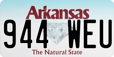 AR license plate 944WEU