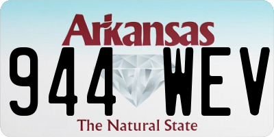 AR license plate 944WEV