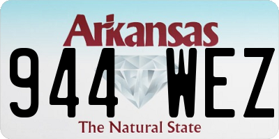 AR license plate 944WEZ