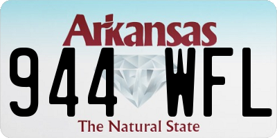 AR license plate 944WFL