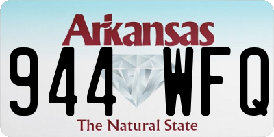 AR license plate 944WFQ