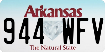 AR license plate 944WFV