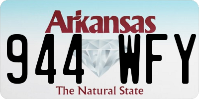 AR license plate 944WFY
