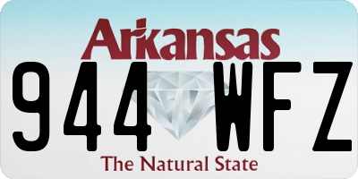 AR license plate 944WFZ