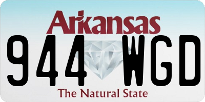 AR license plate 944WGD