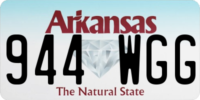AR license plate 944WGG