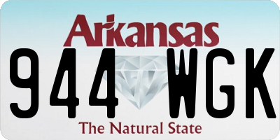 AR license plate 944WGK