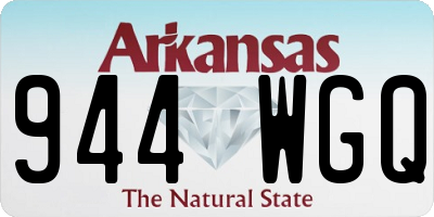 AR license plate 944WGQ