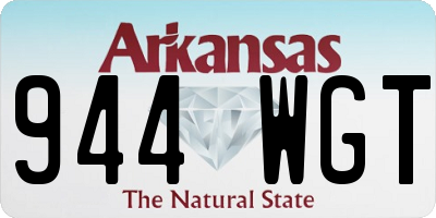 AR license plate 944WGT