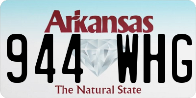 AR license plate 944WHG