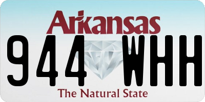 AR license plate 944WHH