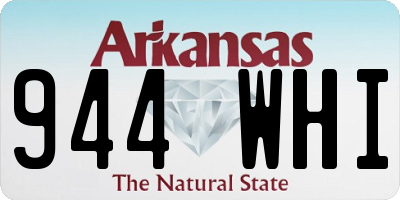AR license plate 944WHI
