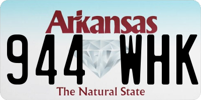 AR license plate 944WHK