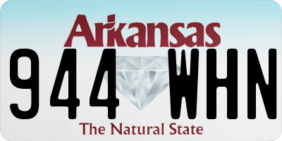AR license plate 944WHN