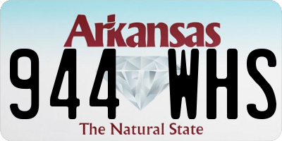 AR license plate 944WHS