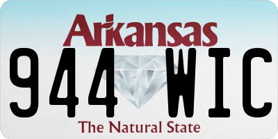 AR license plate 944WIC
