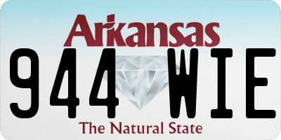 AR license plate 944WIE