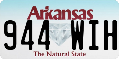 AR license plate 944WIH