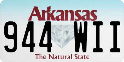 AR license plate 944WII