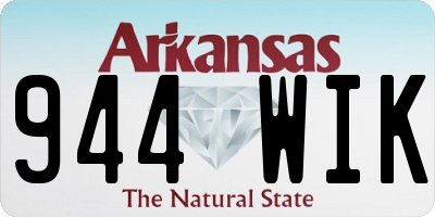 AR license plate 944WIK