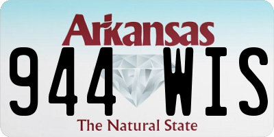 AR license plate 944WIS